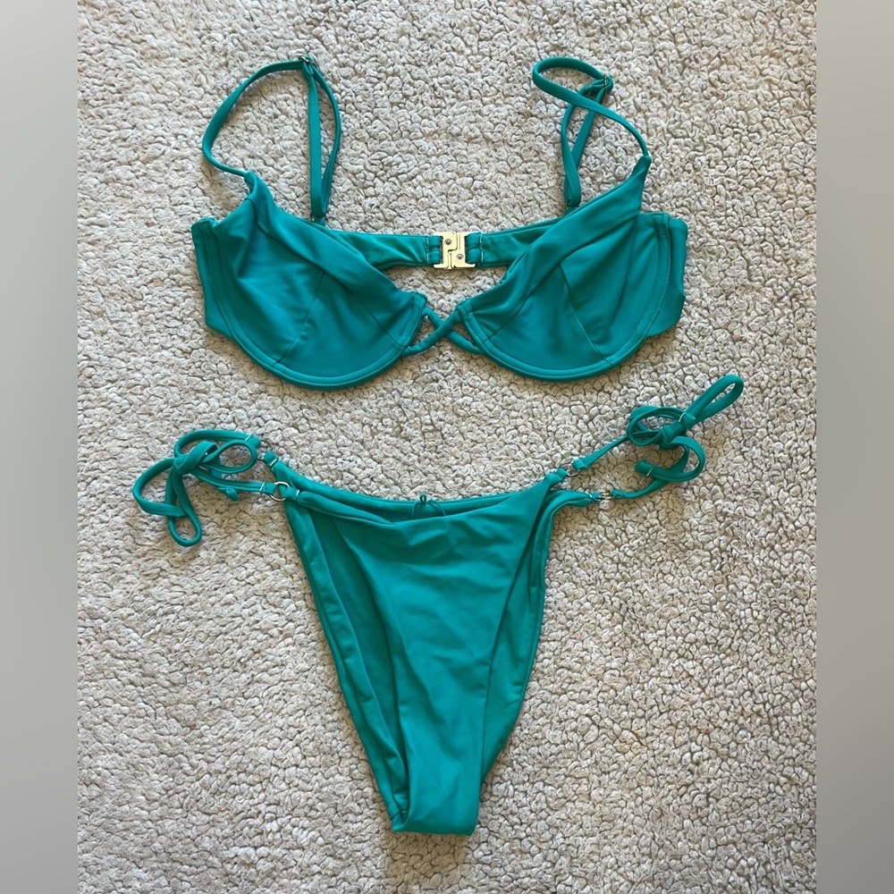 GLASSONS - teal bikini